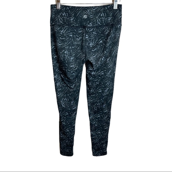 Athleta Zebra Chaturanga Leggings Flint Gray Sz S - Picture 4 of 8